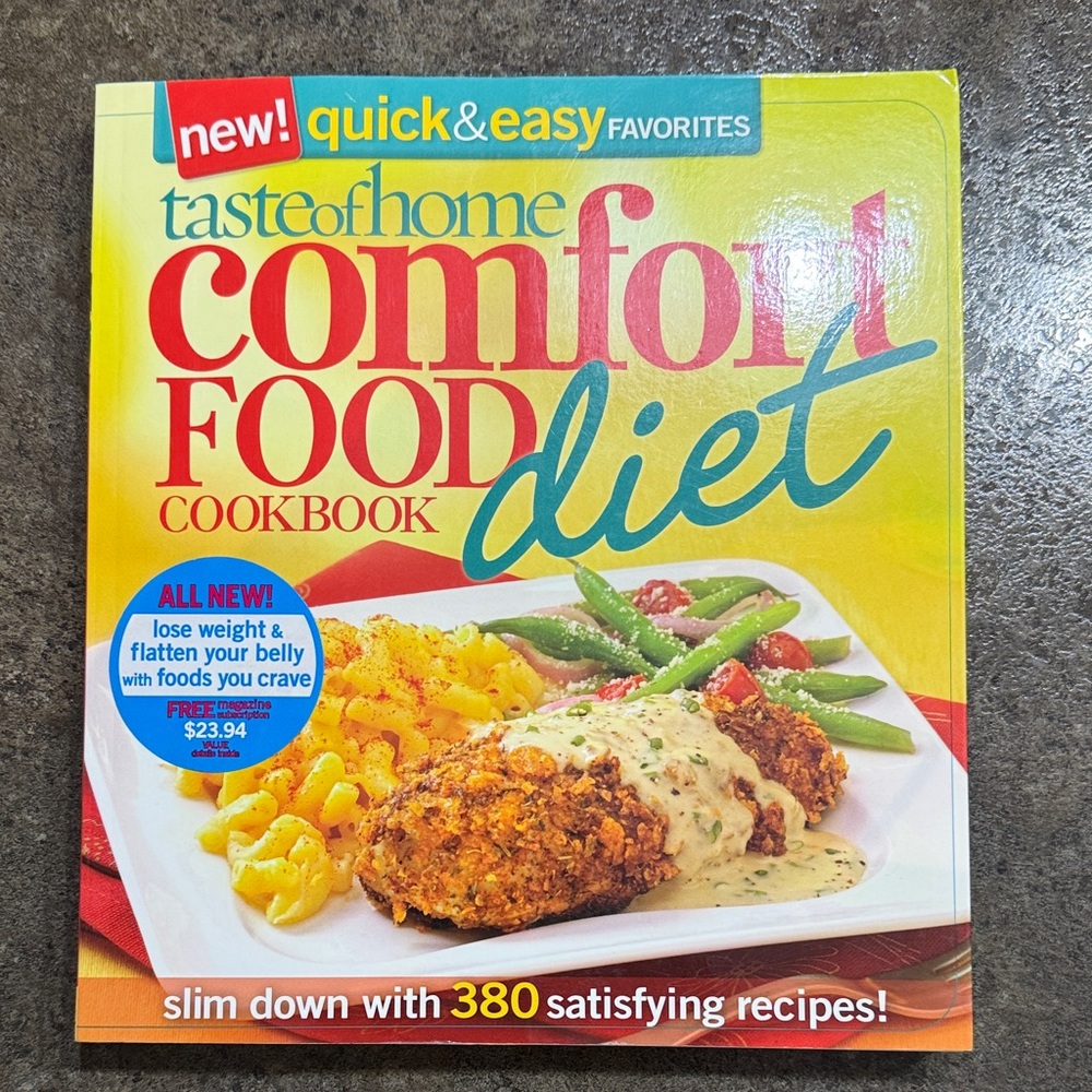 Taste of Home Quick & Easy Comfort Food Diet Cookbook